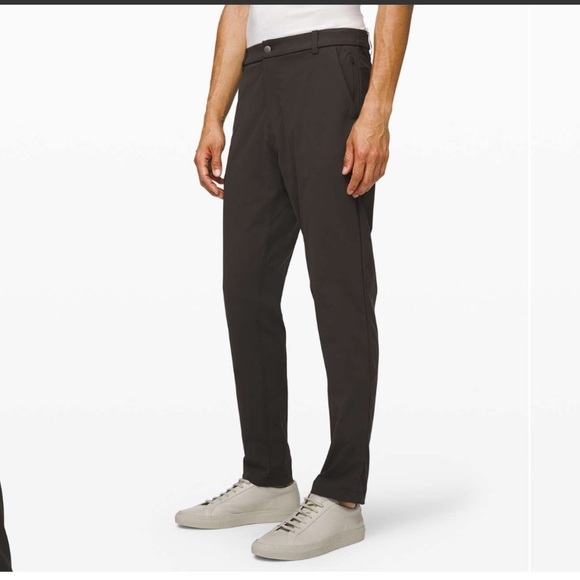 Lululemon Men's Commission Warpstreme Pant Size 33 in Stoney Gray - Picture 1 of 15